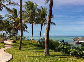 Melia Zanzibar: Garten mit Meerblick Melia Zanzibar: Garten mit Meerblick