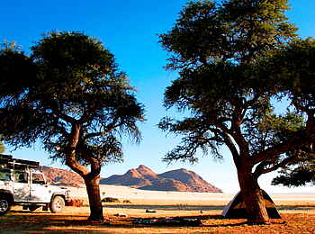 Namtib Desert Lodge: Campsite