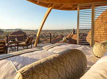 Onduli Ridge Camp: Blick nach draußen