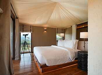 Craters Edge Lodge: Schlafbereich