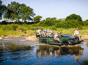 Singita Ebony Lodge: Auf Pirschfahrt Singita Ebony Lodge: Auf Pirschfahrt