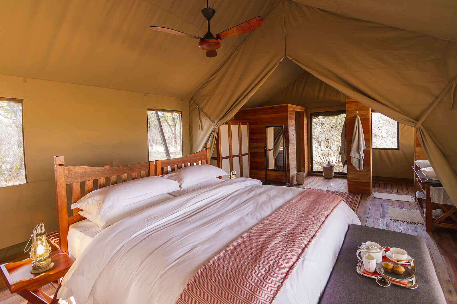 Verney's Camp: Doppelbett Verney's Camp: Doppelbett