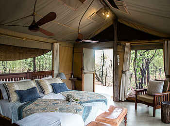 Changa Safari Camp: Ein Gästezelt Changa Safari Camp: Ein Gästezelt