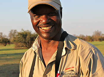 Chilo Gorge Safari Lodge: Thomas Mutombeni, einer der Guides Chilo Gorge Safari Lodge: Thomas Mutombeni, einer der Guides