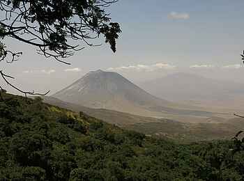 Lake Natron Camp: Vulkanlandschaft