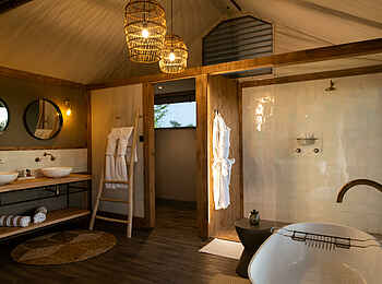 Lemala Nanyukie Lodge: Badezimmer Lemala Nanyukie Lodge: Badezimmer