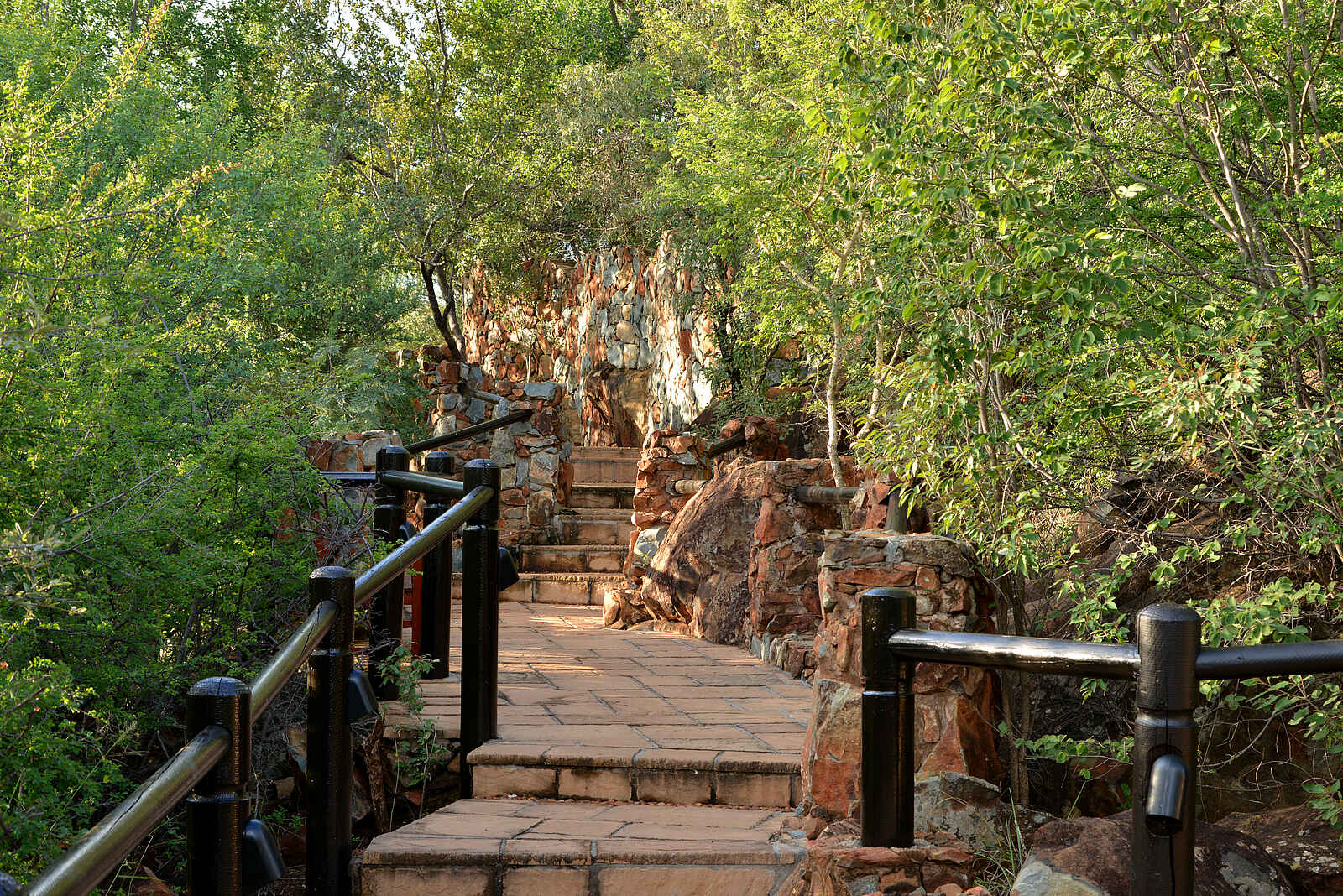 Mateya Safari Lodge: Steg Mateya Safari Lodge: Steg