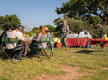Soroi Mara Bush Camp: Frühstück im Busch
