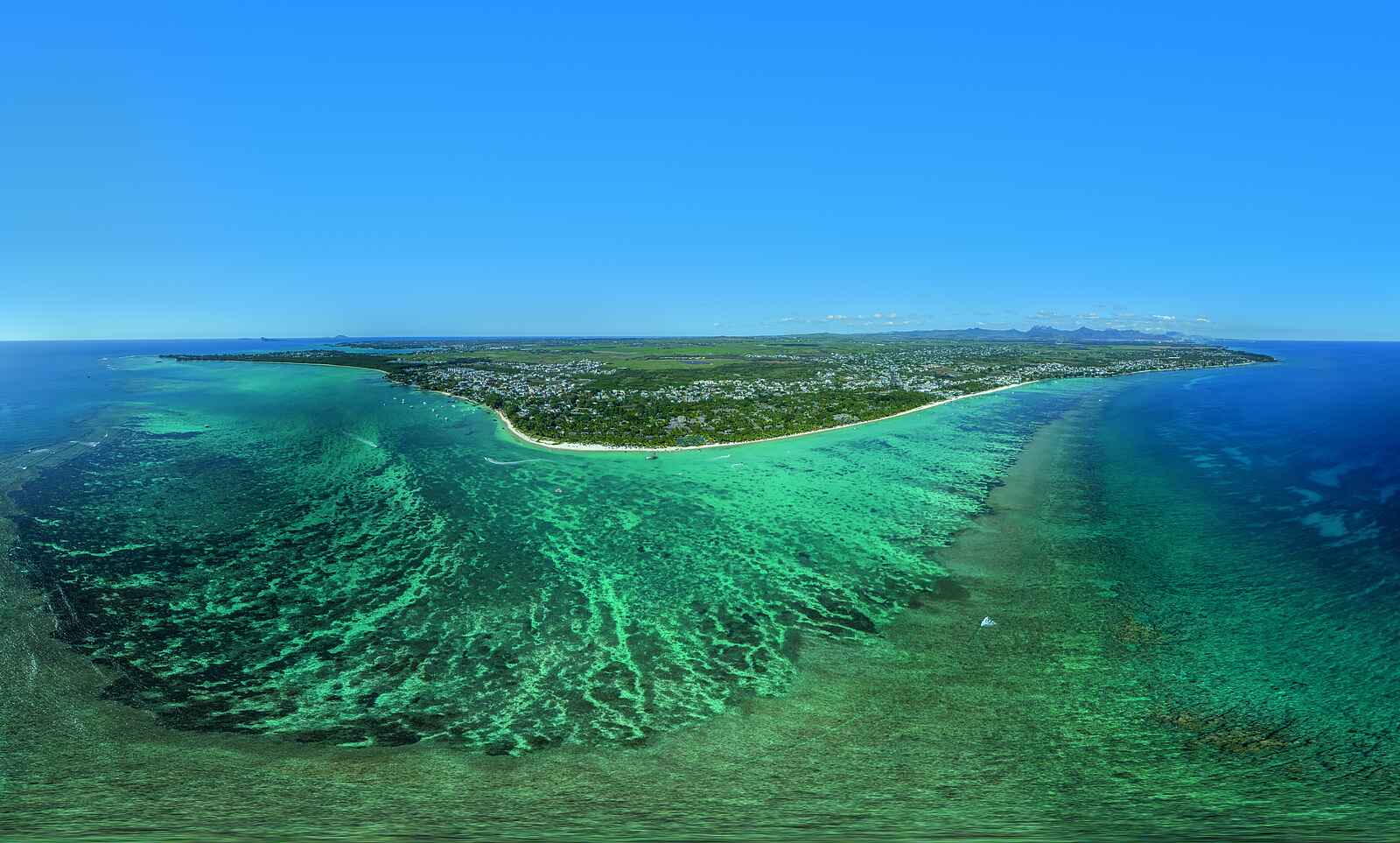 Trou Aux Biches Beachcomber Golf Resort & Spa: Ansicht aus der Luft Trou Aux Biches Beachcomber Golf Resort & Spa: Ansicht aus der Luft