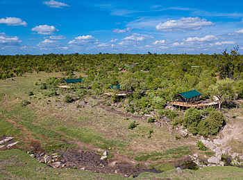 Deteema Springs Camp: Die südöstlichen Zelte