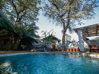 Notten's Bush Camp: Der kleine Pool Notten's Bush Camp: Der kleine Pool