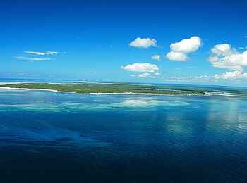 Ibo Island Lodge: Luftaufnahme der Insel Ibo