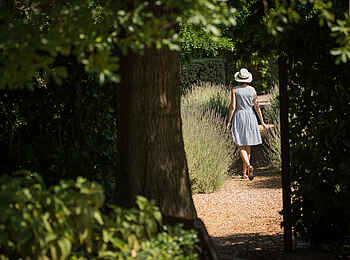 La Clé Lodge: Im Garten La Clé Lodge: Im Garten