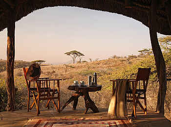 Lewa Safari Camp: Private Veranda
