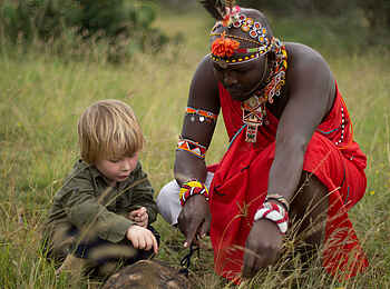 Loisaba Lodo Springs: Wanderung mit Kindern
