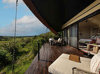 Mahali Mzuri: Terrasse Luxury Zeltsuiten