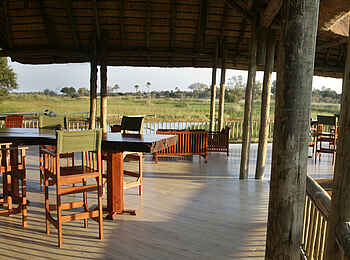 Moremi Crossing: Lounge Moremi Crossing: Lounge