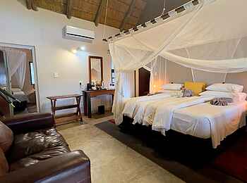 Shametu River Lodge: Blick ins Gästezimmer