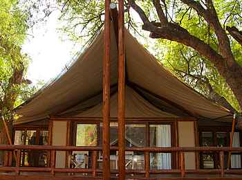 Tuli Safari Lodge Mashatu: Luxury Tented Suite 
