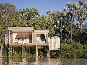 Victoria Falls River Lodge - Island Treehouse Suites: Blick auf eine Treehouse Suite Victoria Falls River Lodge - Island Treehouse Suites: Blick auf eine Treehouse Suite