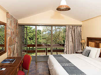 Akagera Game Lodge: Doppelbett Akagera Game Lodge: Doppelbett