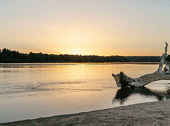 Chilo Ivory Trail Adventure: Sandbänke bei Mahenye Island