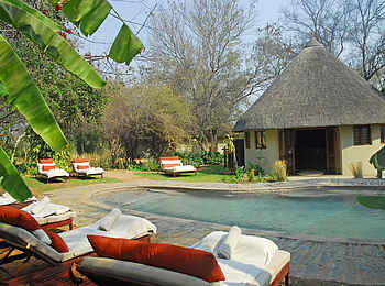 Divava Okavango Lodge and Spa: Pool Divava Okavango Lodge and Spa: Pool