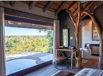 Leopard Hills: Blick nach draußen