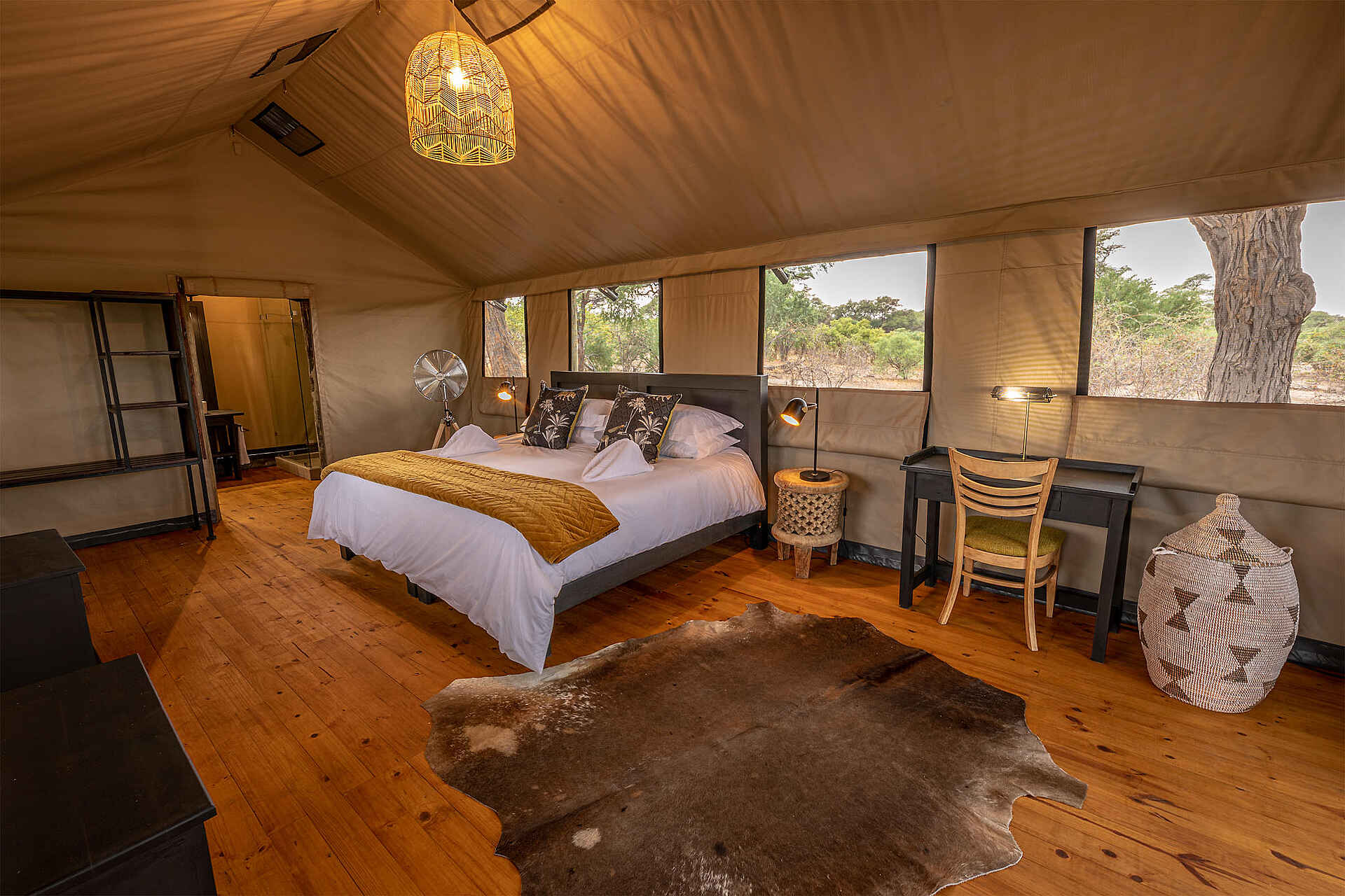 Mogothlo Safari Lodge: Ein Gästezelt Mogothlo Safari Lodge: Ein Gästezelt