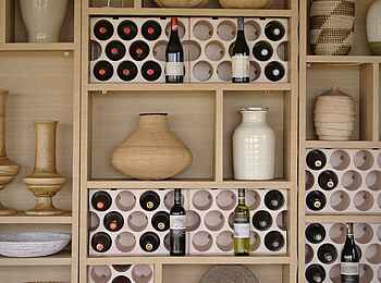 Roving Bushtops Camp: Wein und Dekoration