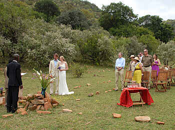 Saruni Mara Camp: Hochzeit