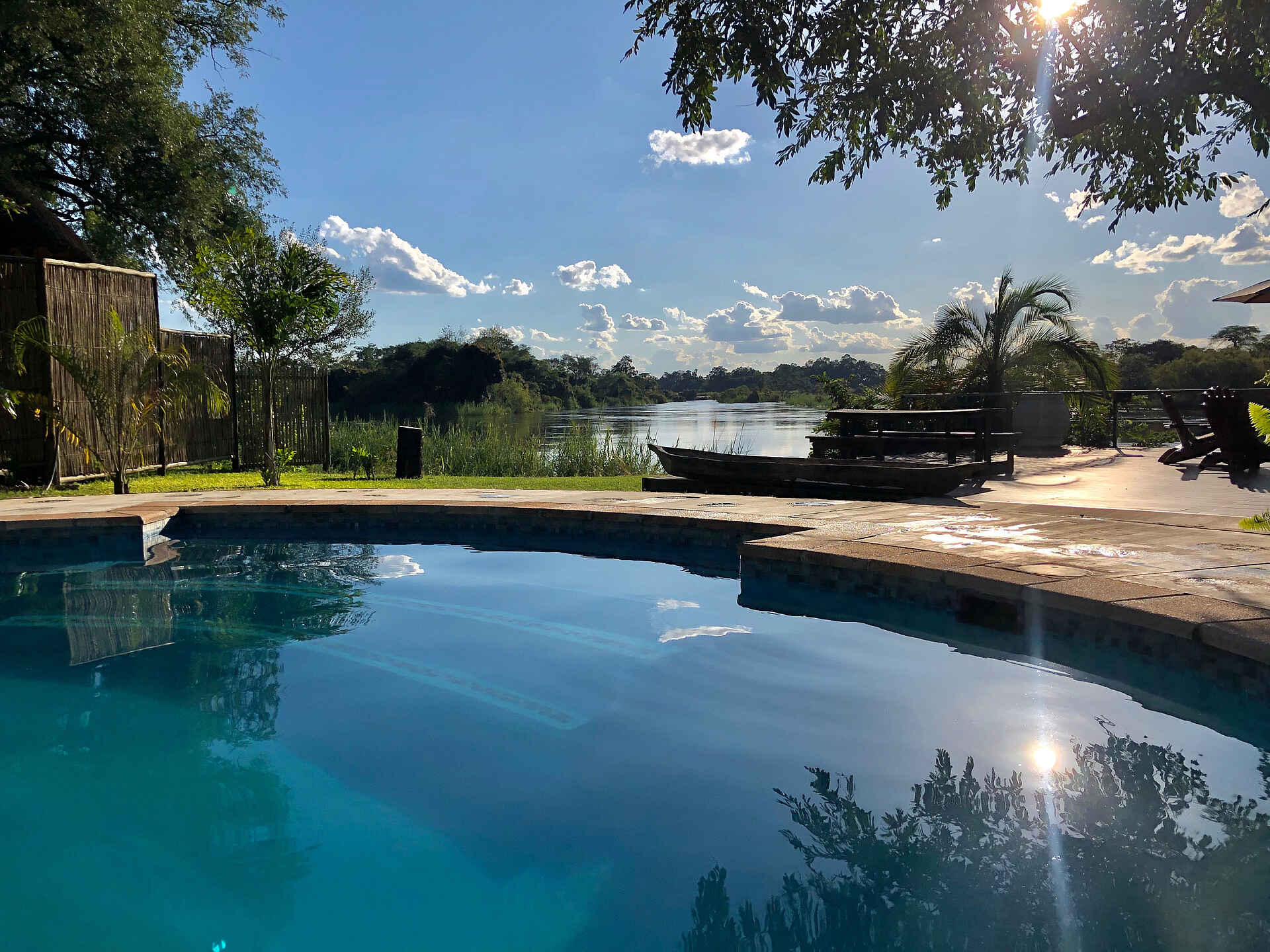 Shametu River Lodge: Am Pool