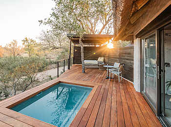 Simbambili Game Lodge: Simbambili Waterhole Suite - Pool