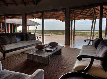 Tau Pan Camp: Lounge