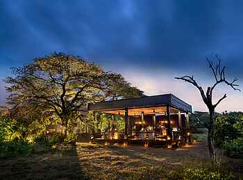 andBeyond Phinda Vlei Lodge: Restaurantbereich