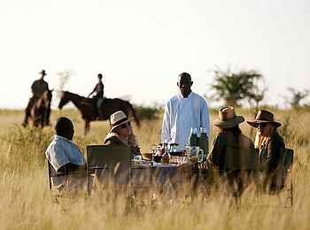Camp Kalahari: Lunch in der Kalahari