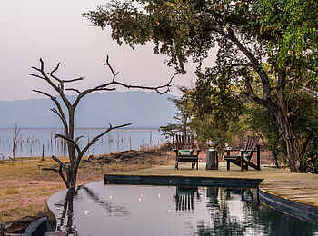 Changa Safari Camp: Der Pool Changa Safari Camp: Der Pool