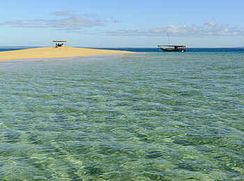 Ibo Island Lodge: Frühstück für Zwei auf einer Sandbank