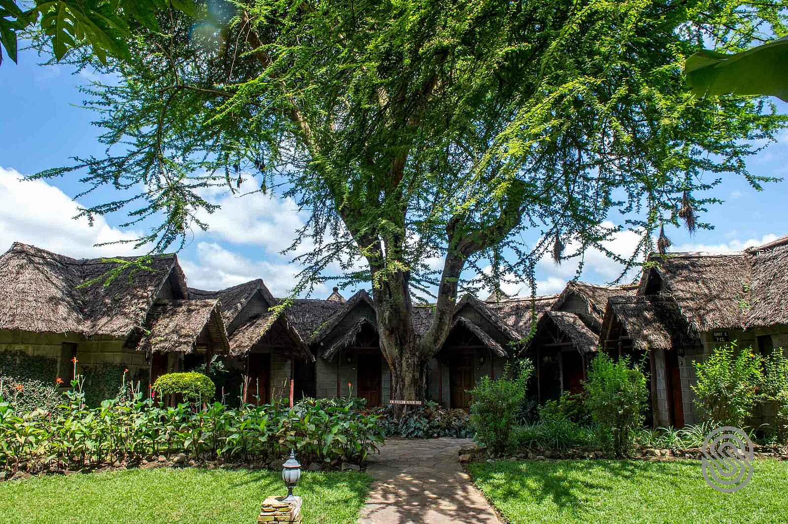 Lake Duluti Serena Lodge: Außenansicht der Gästezimmer Lake Duluti Serena Lodge: Außenansicht der Gästezimmer