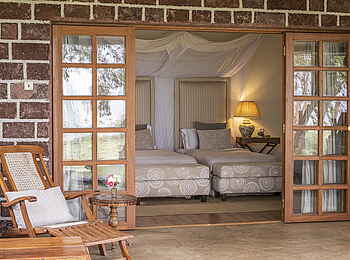Loldia House: Double Room Twinbetten