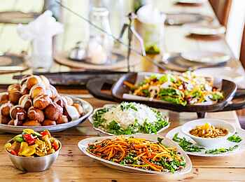 Mma Tsebe Tented Camp: Kulinarik Mma Tsebe Tented Camp: Kulinarik