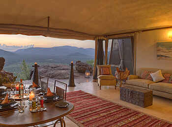 Saruni Samburu: Dämmerung in einer Gästevilla