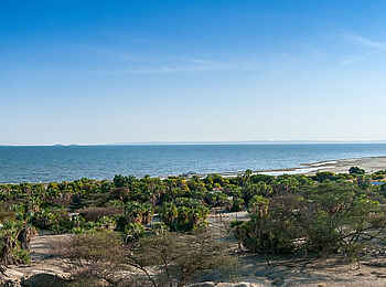 Lobolo Camp: Uferlandschaft