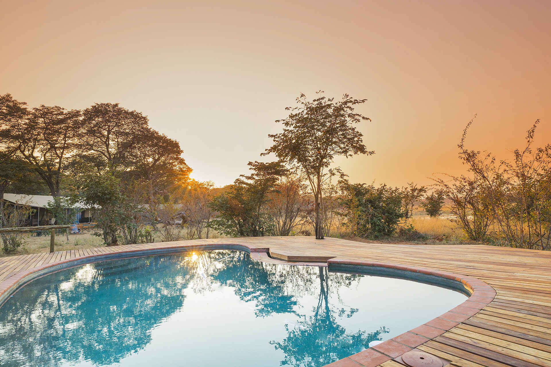 Verney's Camp: Swimmingpool