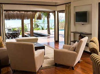 Anantara Bazaruto Island Resort and Spa: Lounge einer Suite