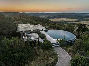 Kariega Ukhozi Lodge: Der Pool Kariega Ukhozi Lodge: Der Pool