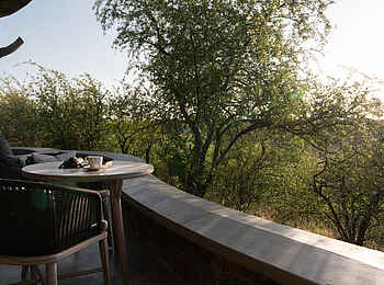 Mashatu Euphorbia Villas: Private Villa Blick von der Veranda