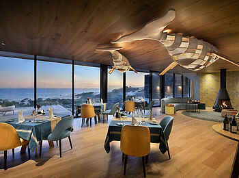Morukuru Beach Lodge: Das Restaurant mit maritimen Design Morukuru Beach Lodge: Das Restaurant mit maritimen Design