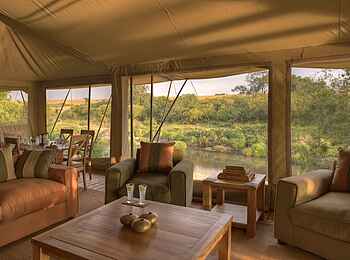 Rekero Camp: Lounge Rekero Camp: Lounge