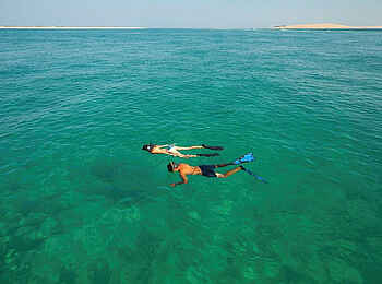 Azura Marlin Beach: Schnorcheln